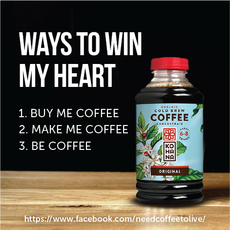 KohanaCoffee's tweet photo. Retweet if you agree! #kohanacoffee #coldbrew https://t.co/RzKLr3R7DB