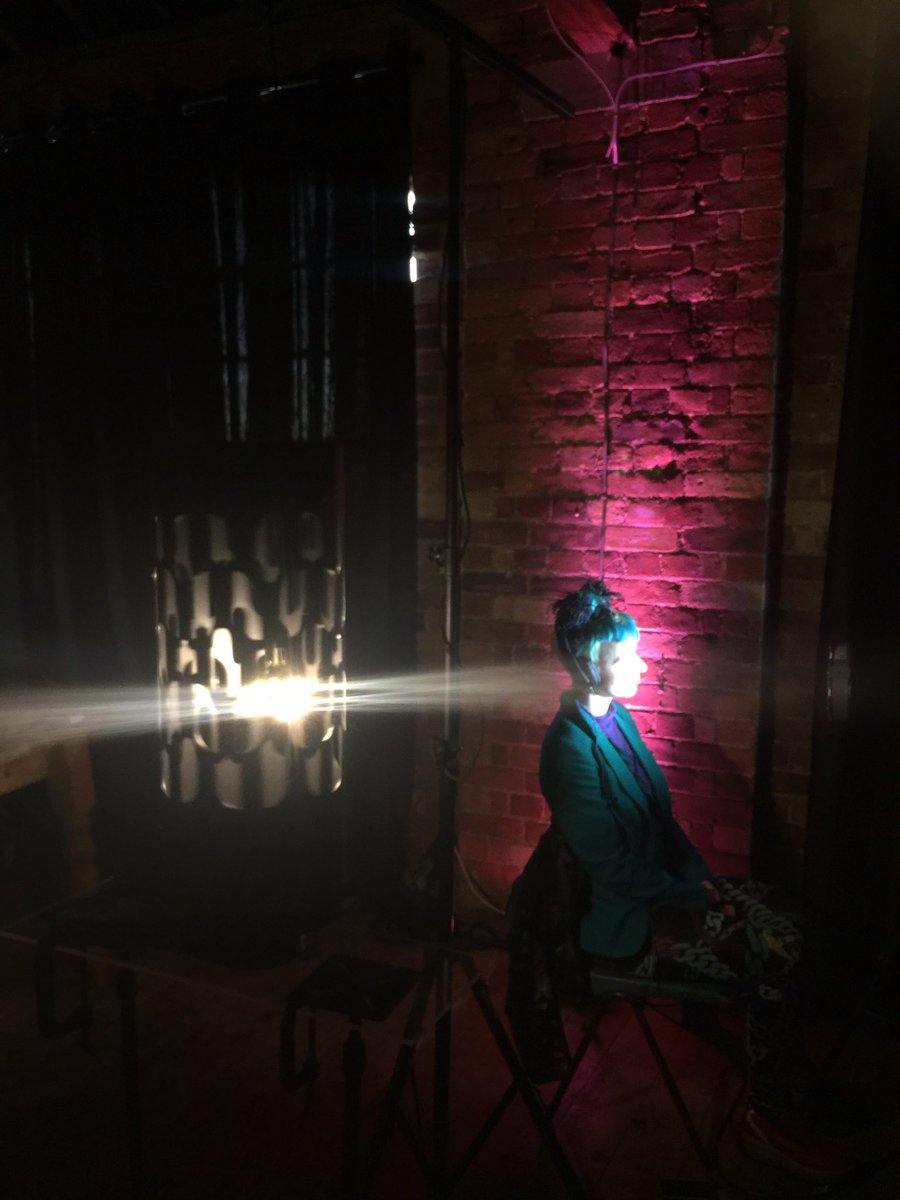 BrainAnalyser's tweet photo. We are @kineticamuseum 10th anniversary today - Artist augmenting consciousness - with #dreamachine and #pandorastar and #kimatica https://t.co/lYTyNrZXV7