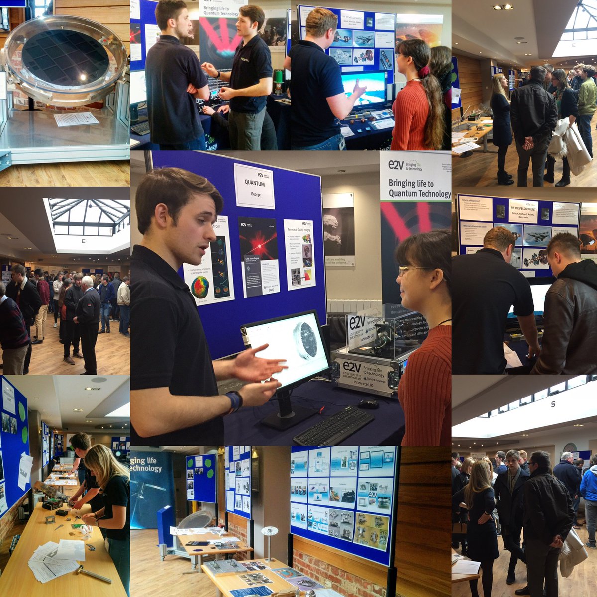 e2vteledyne's tweet photo. Fantastic start to our #Apprentice open day! Don't forget to tell us which stand was your favourite using #e2vcareers to win a tour #BAC17 https://t.co/A5nfFvq4uM