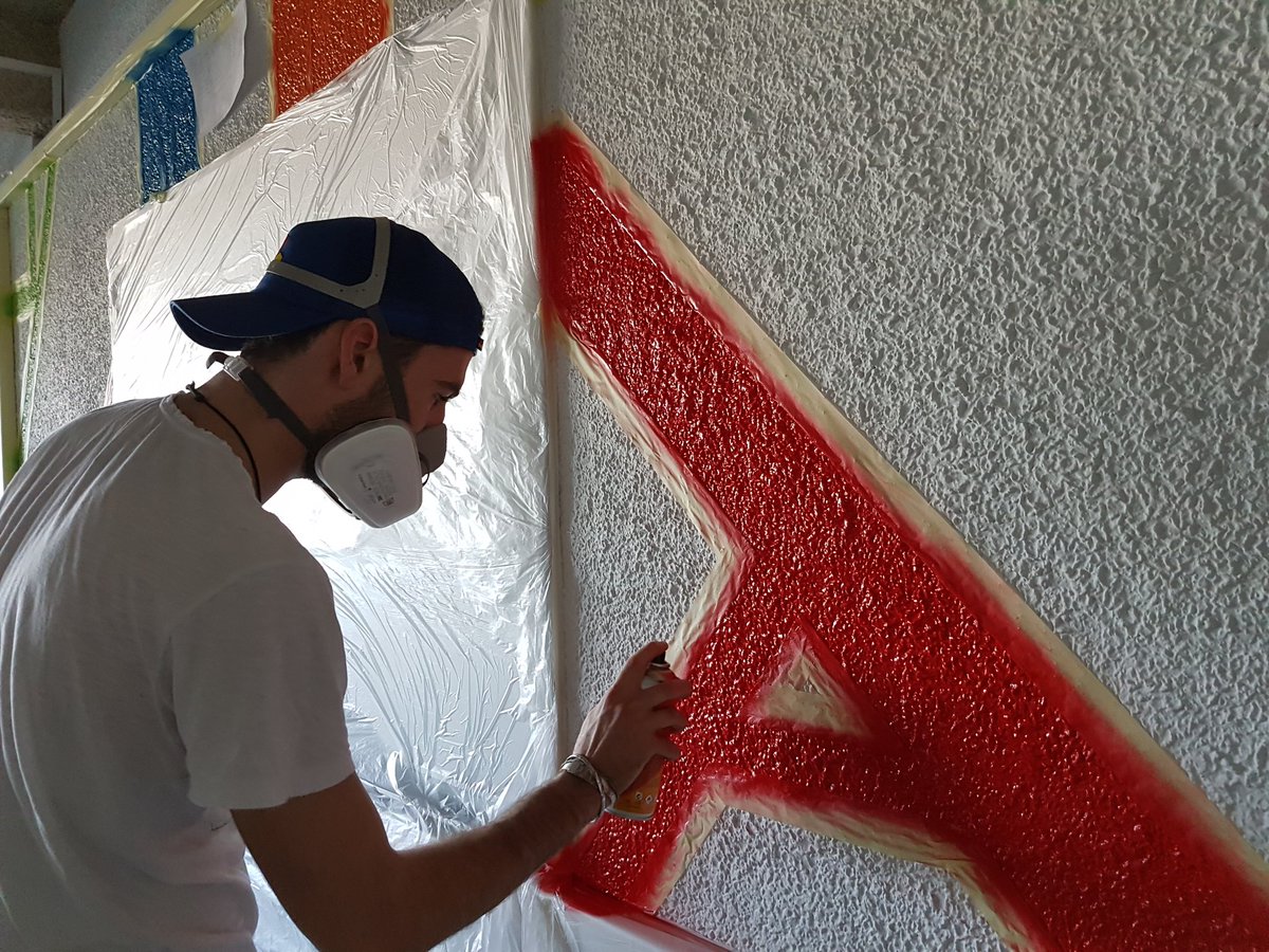 TashinaGiraud's tweet photo. Kedge has talent! Business Engineering student @EBegou leaving his mark. THANKS #createyourcampus @kedgebsTLN @FroehlicherT @PagnonAgnes https://t.co/F0qWpiA03H