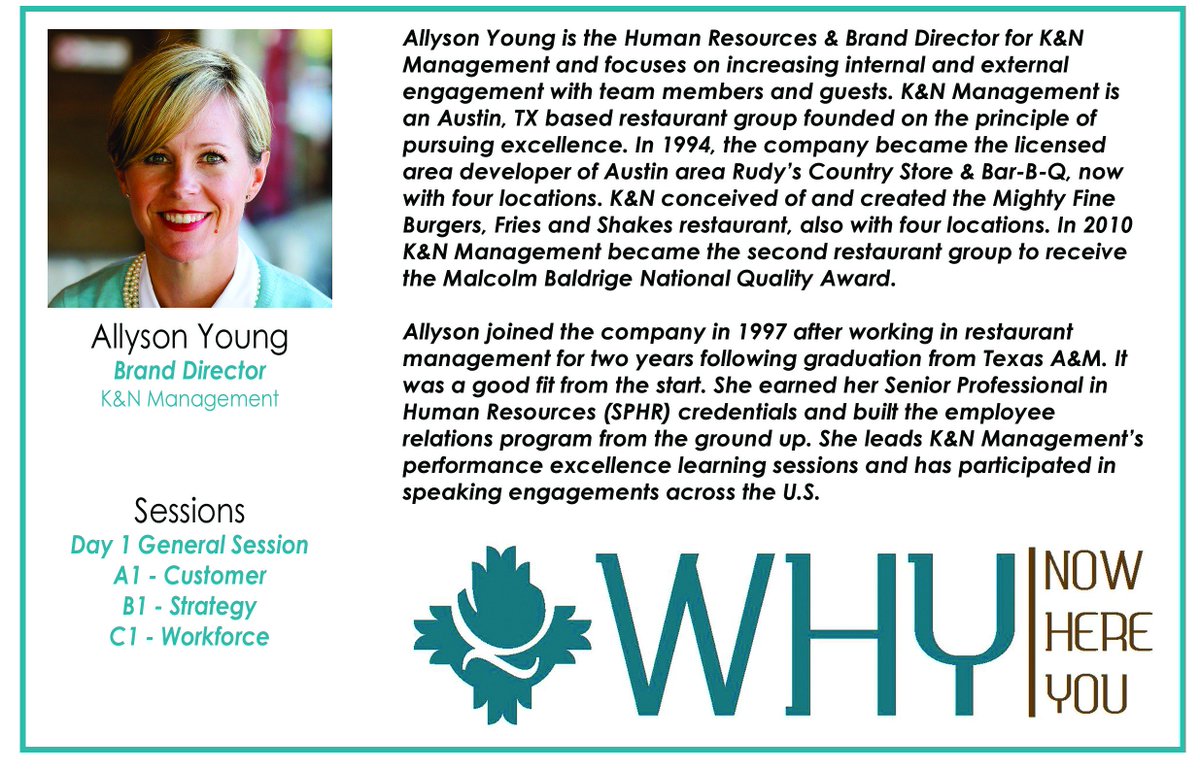 JuliaKGabaldon's tweet photo. "Keep Planning Simple" says Allyson Young,@K&amp;N @KNManagement. @QualityNM welcomes Allyson on April 18 &amp; 19 at Learning Summit!  Join us! https://t.co/fLysCLTAM1