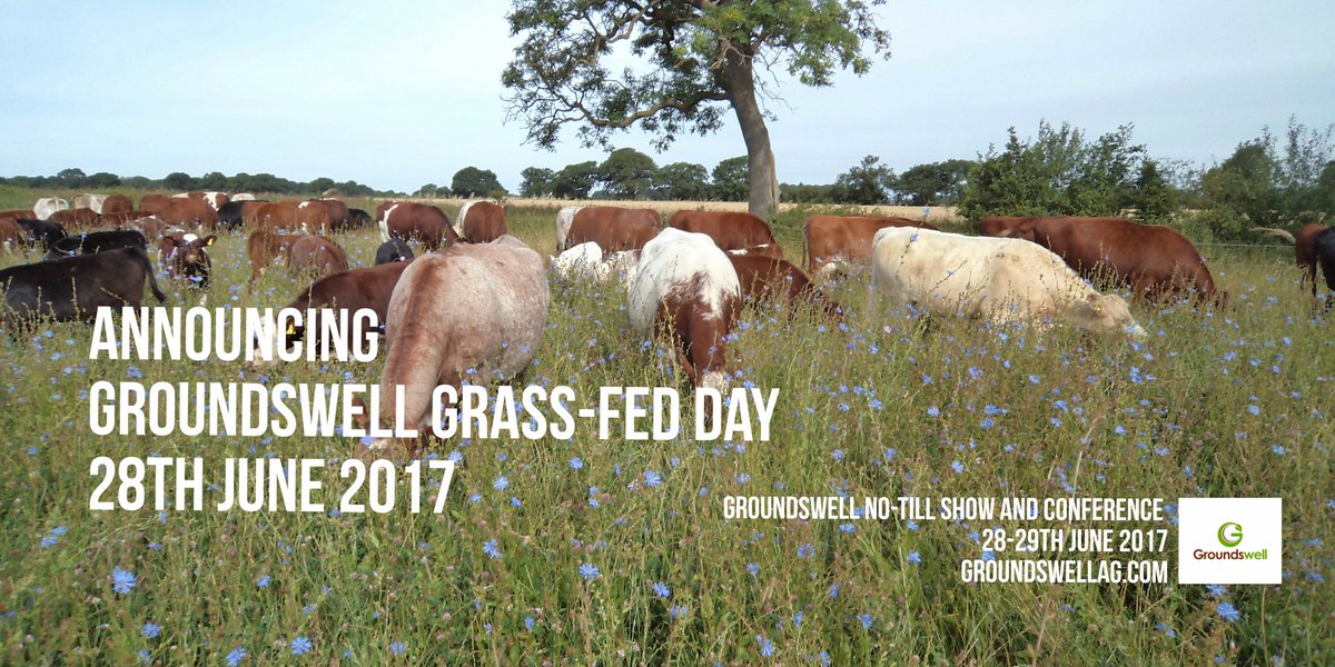 GROUNDWELL NEWS: Announcing the Grass-Fed Day at Groundswell No-Till show 2017 on 28th June  groundswellag.com/news/