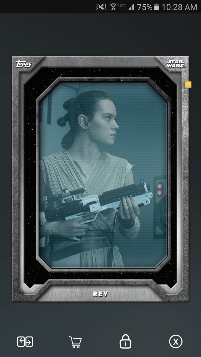 ToppsKeith's tweet image. The FIRST SWCT Parallax card is out now! Very excited to chase these @ToppsSWCT