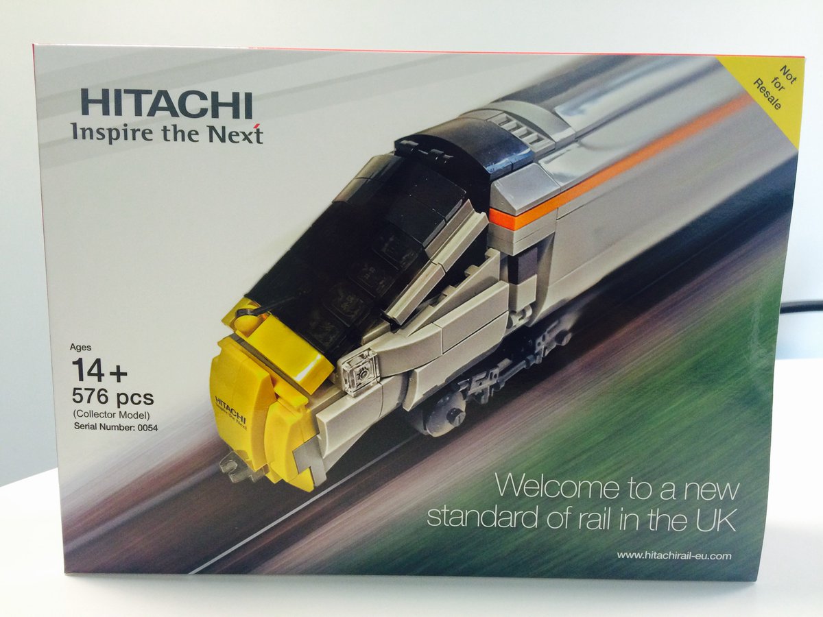 HitachiRailENG's tweet photo. #Competition time! We have 2 final #Lego AT300 trains to giveaway! Simply follow &amp; RT for a chance to win one of these exclusive sets 1/2 https://t.co/mAwCwBbfiu