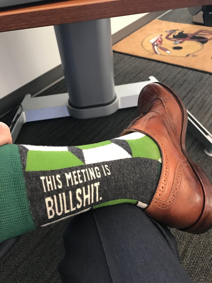 jtrieves's tweet photo. My new favorite socks! https://t.co/Wc0fQZ9ArB