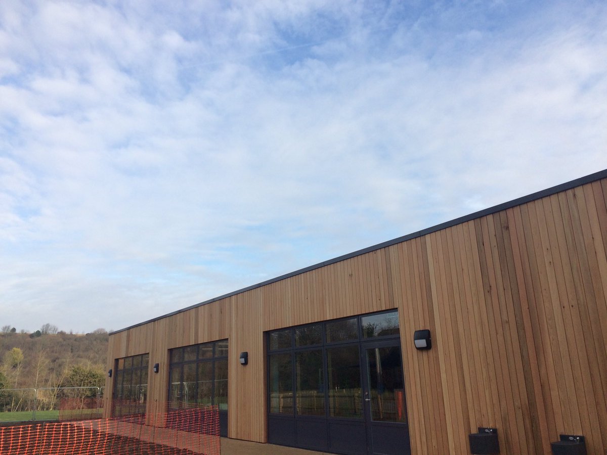 billywhizz81's tweet photo. What's this lovely new timber clad building you ask....only a complete new extension @ Iford and Kingston school! @ERMC_Ltd @RLFBrighton https://t.co/cL8Qbs8AjP