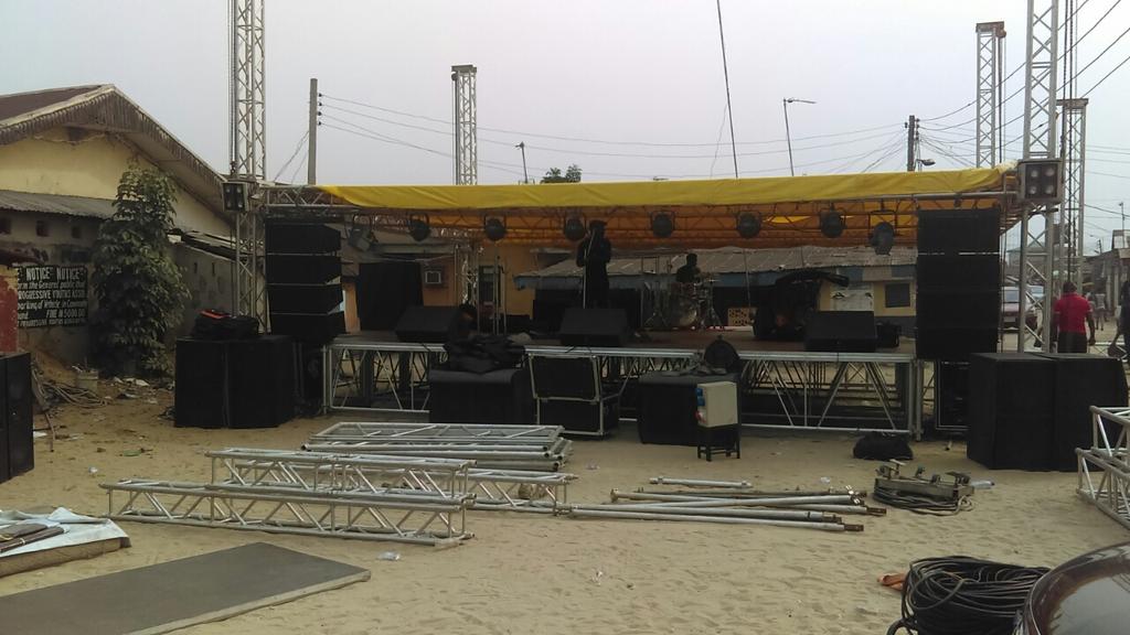 RestPlaceChurch's tweet photo. The stage being set already for #JEANS2017 tomorrow...this year's event promises to be bigger and better. Don't miss it! https://t.co/Zxa0e3fynH