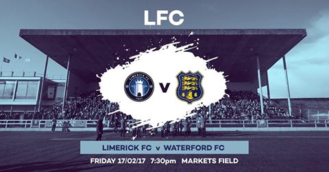 LimerickFCie's tweet photo. Limerick FC v Waterford FC: The final pre-season fixture takes place tonight, 7:30pm, at the Markets Field. https://t.co/VFl49LVQ2M