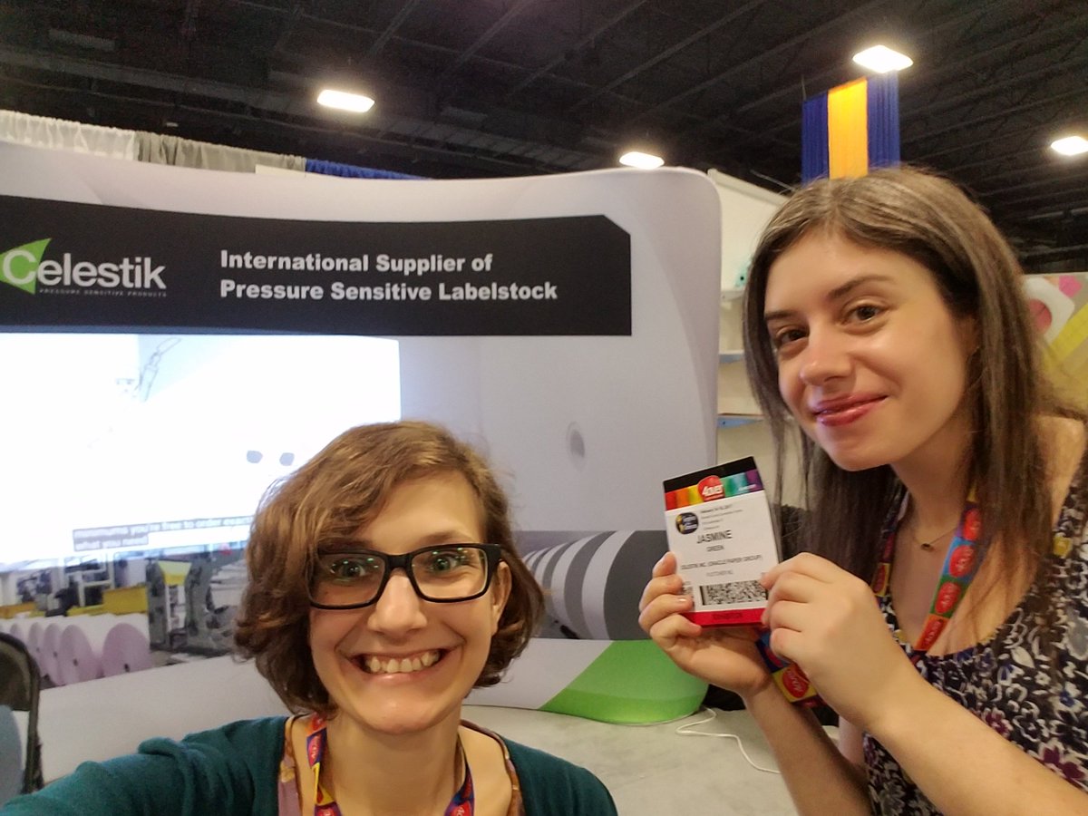 Day 2 of #GoaExpo! Booth 1013 is where the party's at ;). Come join us for freebies, samples, and Q &amp; A about our labelstock service!