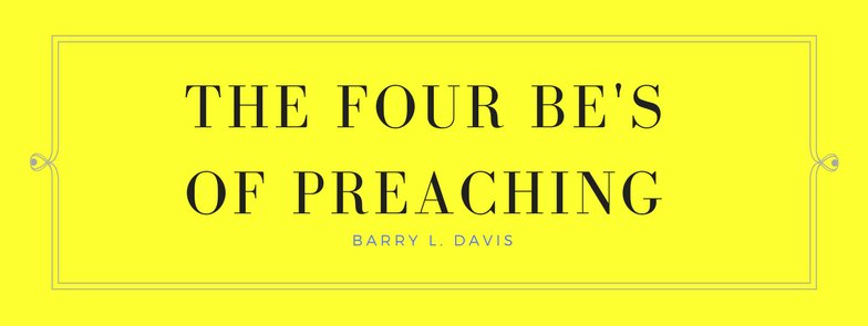 Barry_Davis's tweet photo. The Four Be's of Preaching
https://t.co/GDjNJTeG8P https://t.co/pkhptTD8eu