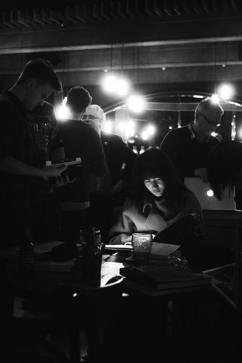 petetakespics's tweet photo. Great talk by @timcollier58 @JonGower1 @FfotonWales event last night on collaboration, neat seeing #photobooks peeps brought in too! #xpro2 https://t.co/3JkOwH9RLa