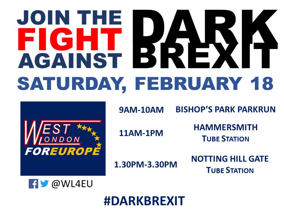 RemainCF's tweet image. Come meet us tomorrow in Bishop's Park and Hammersmith and Notting Hill Gate tube stations and #JoinTheConversation #Bresistance #DarkBrexit
