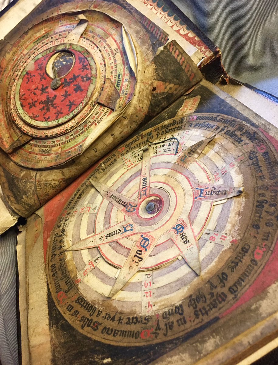 chethamslibrary's tweet photo. Our beautiful and mysterious C15th Astrologica, out today for a reader and as lovely as ever ❤ https://t.co/DcvYghpTas
