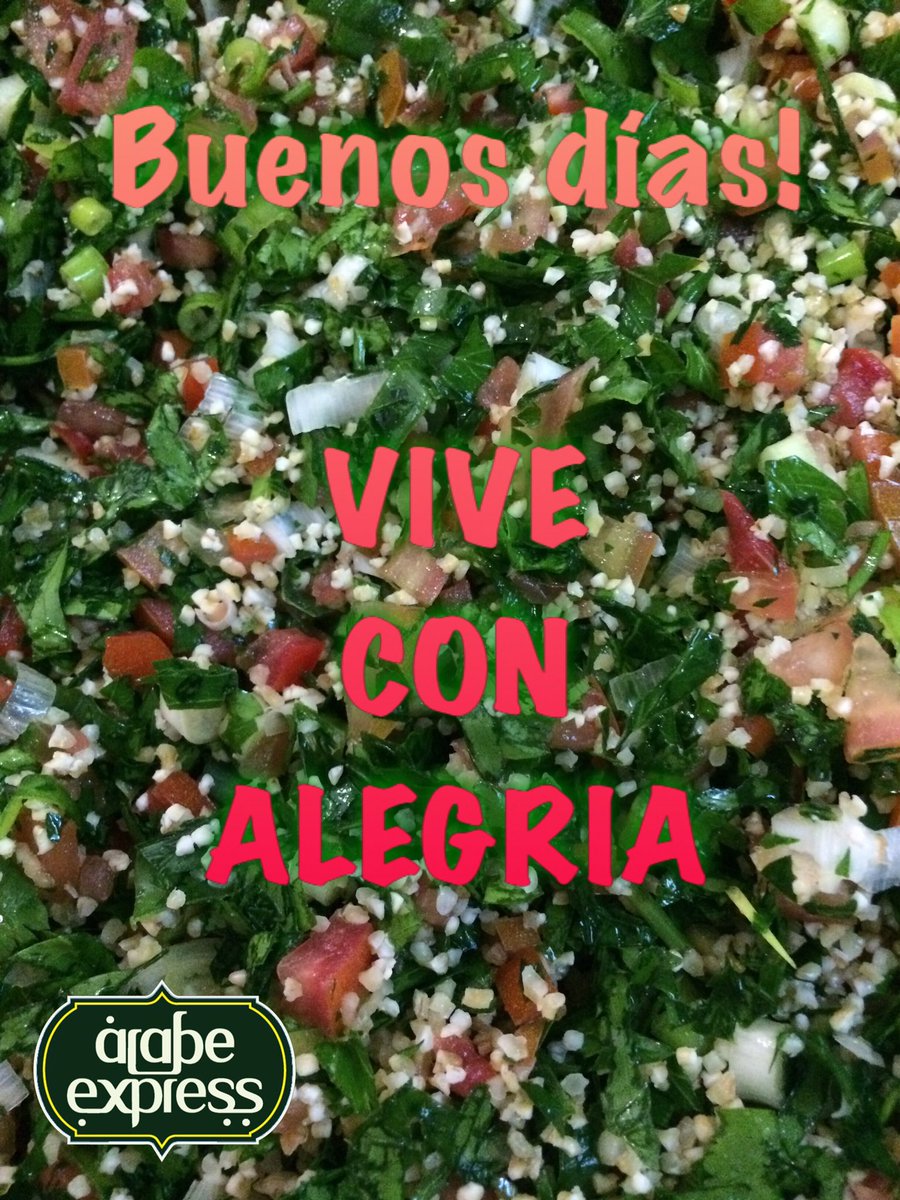 Feliz viernes! Vive con la alegria de #arabeexpress