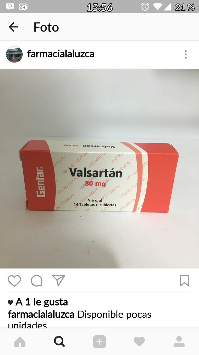 Donatumed's tweet photo. #OjoAlDato disponible #Valsartan 80mg. #Ziac ..#Trileptal 300mg..Farmacia La Luz C.A. Naguanagua .#Valencia Carabobo ... https://t.co/xiFJSDTMi4