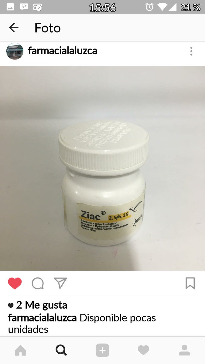 Donatumed's tweet photo. #OjoAlDato disponible #Valsartan 80mg. #Ziac ..#Trileptal 300mg..Farmacia La Luz C.A. Naguanagua .#Valencia Carabobo ... https://t.co/xiFJSDTMi4