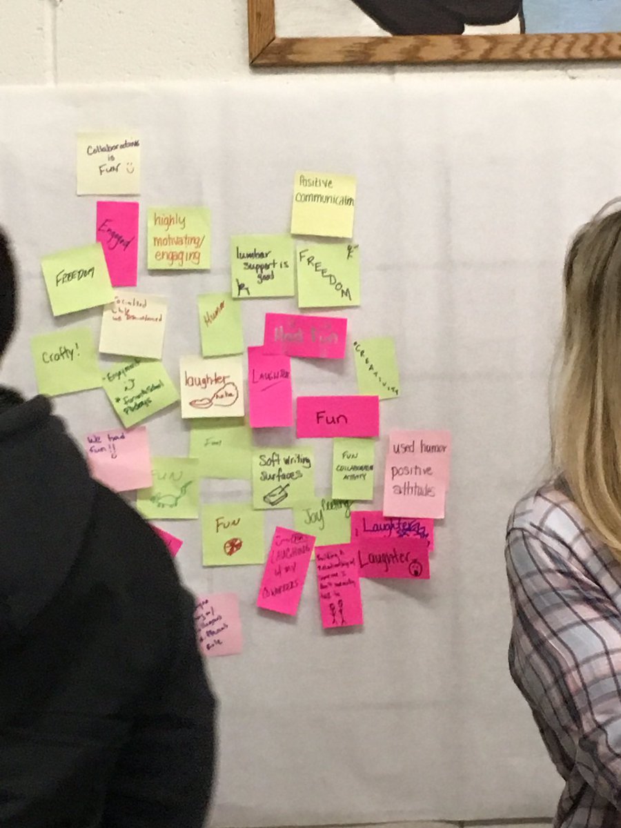 PPerdue82573's tweet image. #affinitycluster Step two. Grouping like concepts. Lots of prior knowledge, fun, pride. Important in classroom. #DMSIL