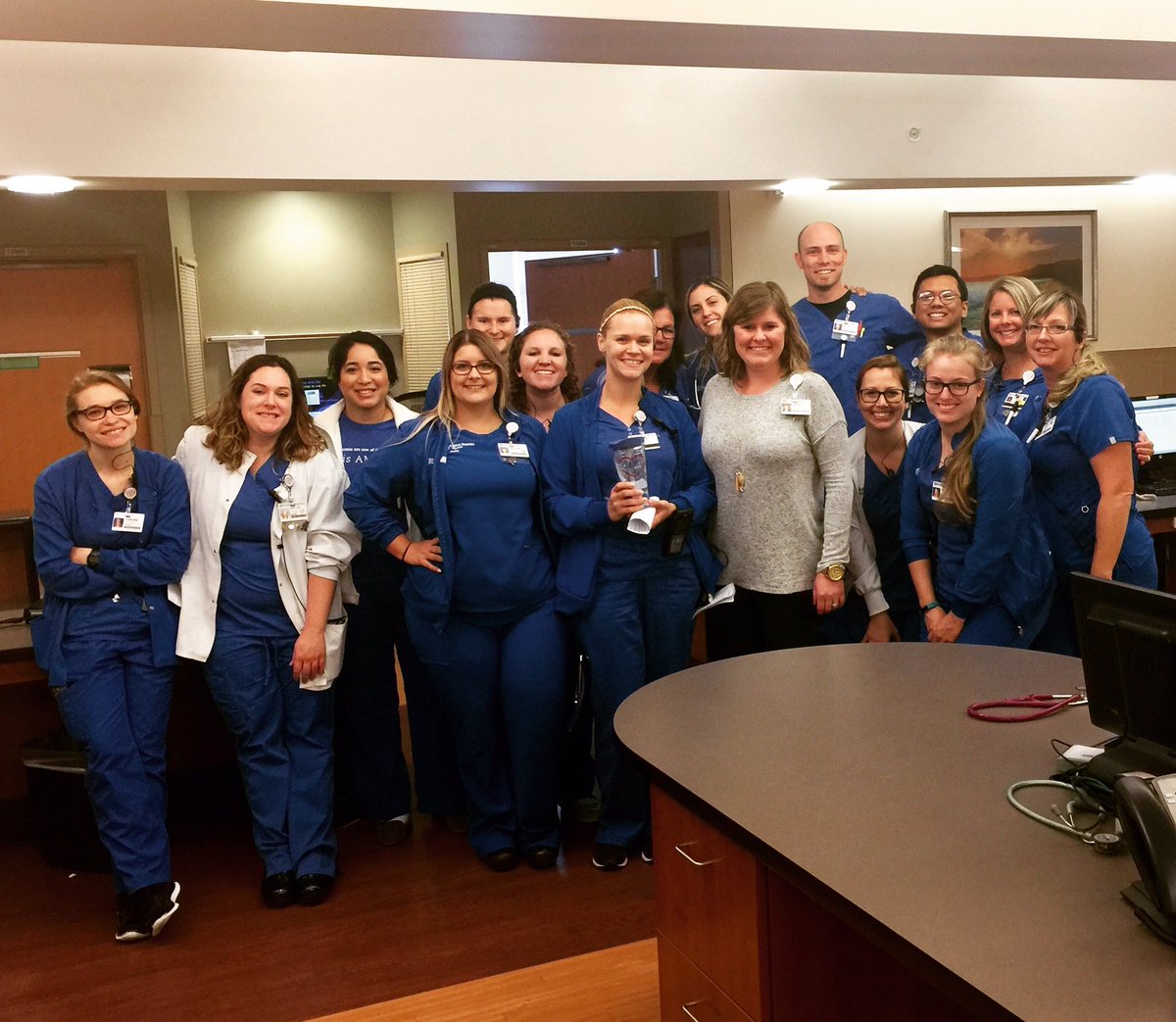 BritZegarra's tweet photo. Happy Friday! We love celebrating when our #GT12 RN's get #caughtcaring! https://t.co/gr8F3FL95f