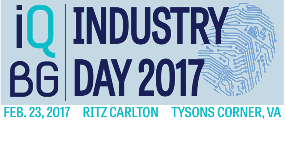 NEC's tweet image. RT @IQBGinc Save the Date! #IQBGIndustryDay will be Feb. 23 in Tysons Corner, VA (free to attend!) hubs.ly/H06mp430
