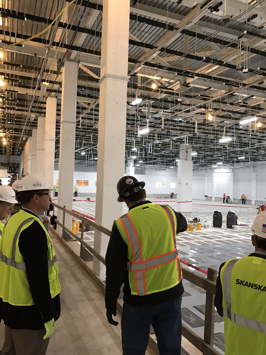 GRLobby's tweet photo. Big thx 2 @JeffreyBrandes for taking  time to tour @icamrwins construction site. Great visit of an AMAZING &amp; game-changing facility for FL. https://t.co/Ya1DxlUUfy