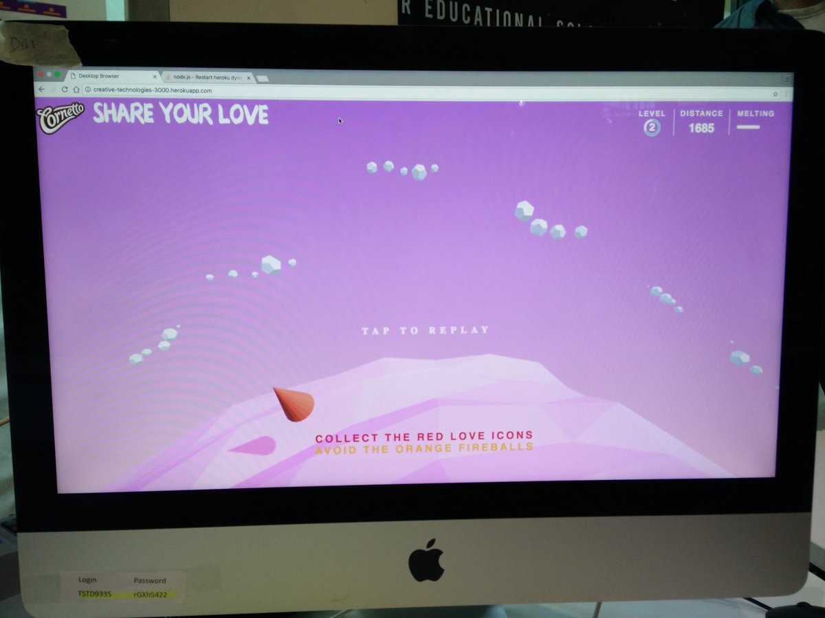 andrew_uwe's tweet photo. My ctp project on showcase #multiscreen experience #interactivecampaign #cornetto @id_uwe https://t.co/ZAJgdNfylk