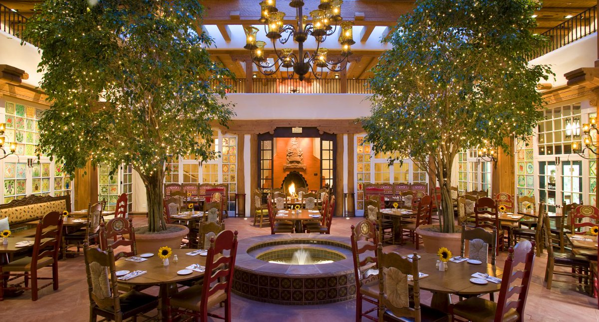 VisitSantaFeNM's tweet photo. Look who's particpating in this year's Santa Fe Restaurant Week! https://t.co/NqScjqGr08 La Plazuela at La Fonda on the Plaza #SantaFeNM https://t.co/HsCDuQZLCJ