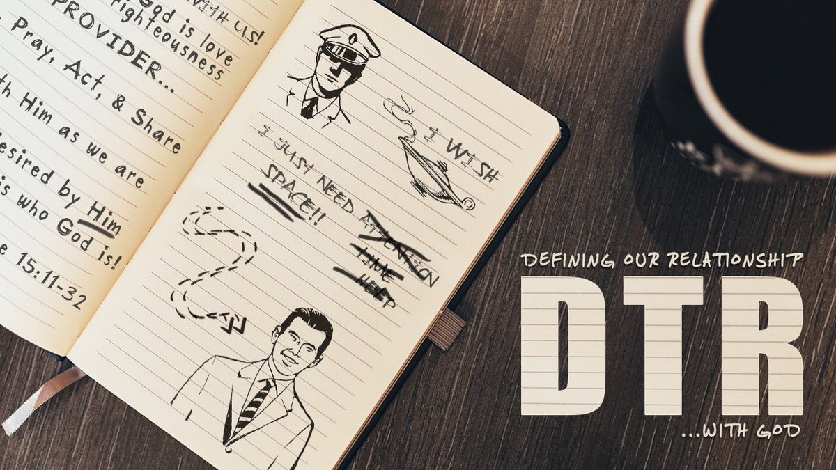 HSM_920's tweet photo. Time to have the DTR. New series starts this Sunday @ 9 &amp; 11:15 in the block auditorium. Who are you bringing with you? #hsmlife https://t.co/ukhXWuTPwH