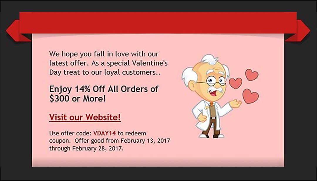 BurrellSci's tweet photo. Save $$ on Chemicals this Month: TAKE 14% OFF ALL ORDERS OVER $300!  Use code: VDAY14 Now through 2/28/17 at https://t.co/F2FmzWn89L https://t.co/uo2AtT1h1N
