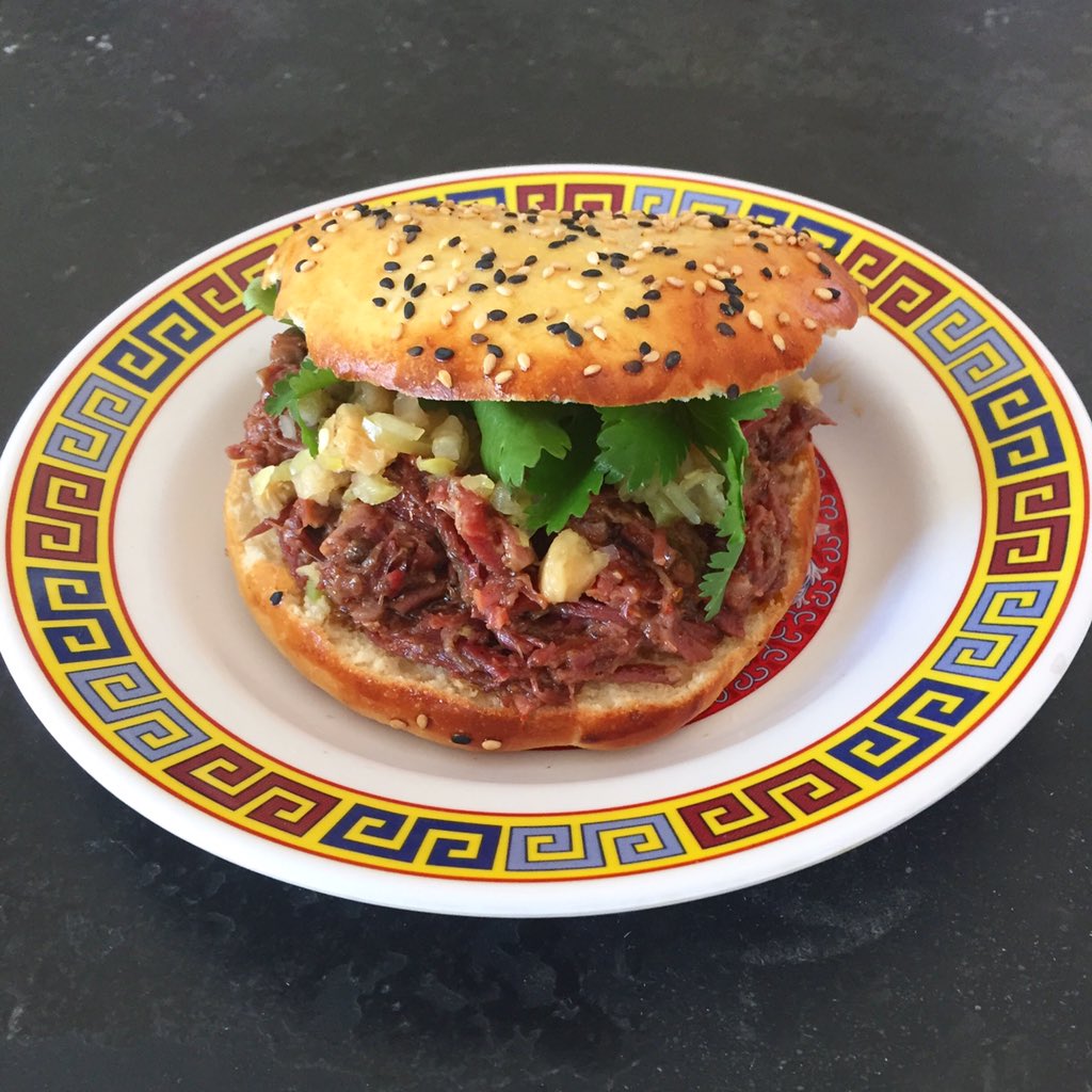 Lamb burgers. Lunch right now. Hi <a href="/kennethandrews/">Ken Andrews</a>.