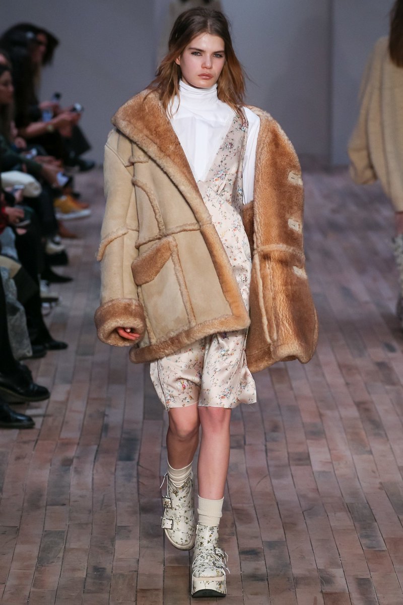 #NowTrending: Shearling <a href="/Coach/">Coach</a> #Yeezy &amp; #R13 #FW17