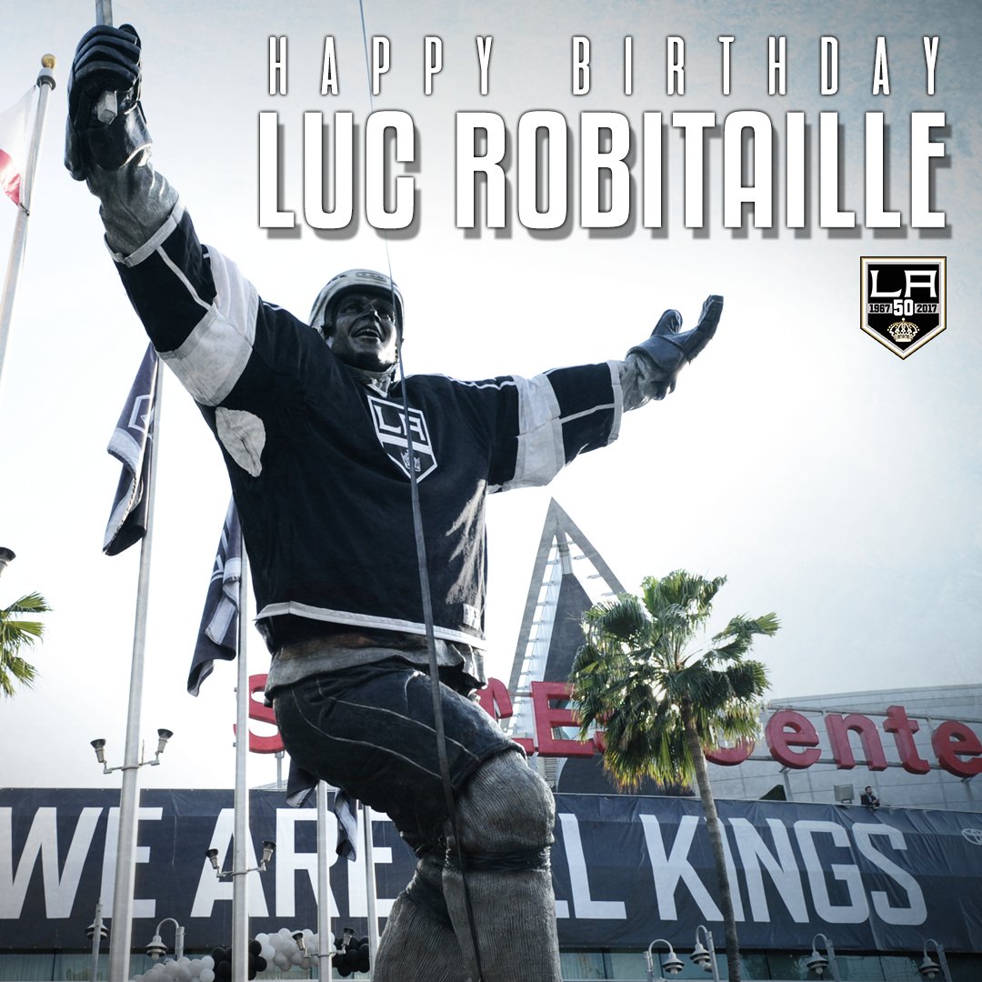 Happy Birthday to Hall of Famer Luc Robitaille! 