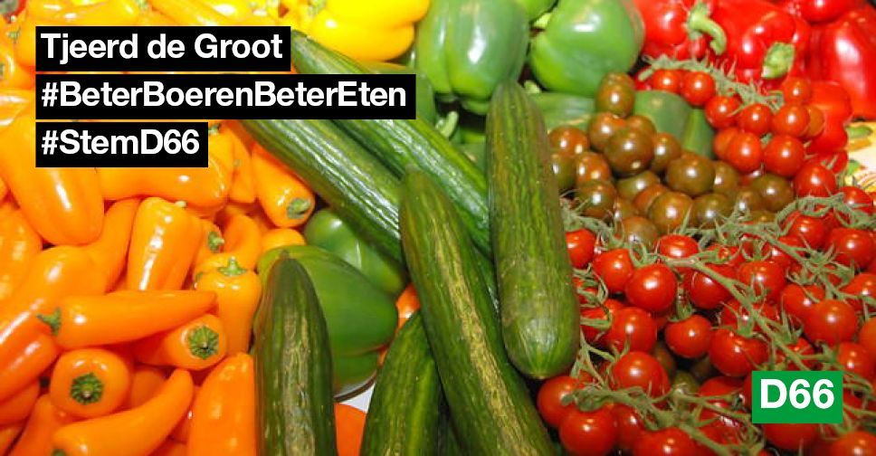 Waarom geven wij 90 miljard per jaar uit aan gezondheidszorg, maar investeren wij niet in gezonde voeding? #stemD66 bit.ly/2lkwdVm