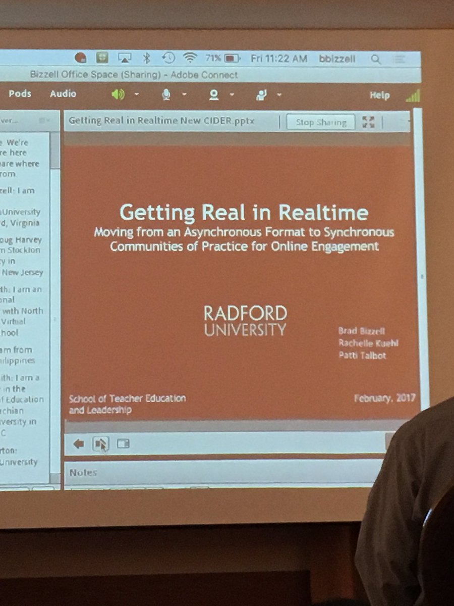 becky_patt's tweet photo. Eager to hear proven practices from @bradbizzell and @radfordu's #education #leadership grad program. #CHEP2017 @VTCIDER https://t.co/aglG0EpLeD