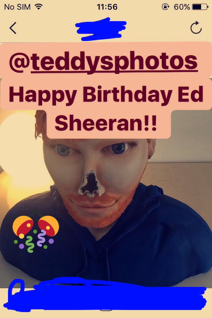 Happy Birthday Ed Sheeran 