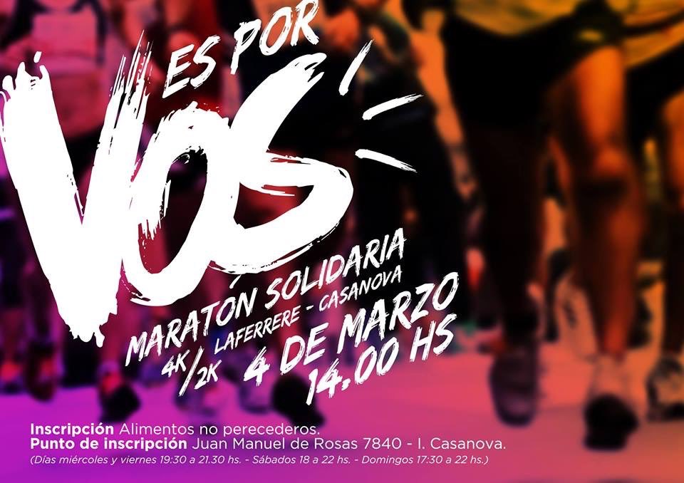 CFC_Joven's tweet image. ⚠️ Se viene la &amp;lt;&amp;lt;Maraton Solidaria&amp;gt;&amp;gt; #EsPorVos 🏃🏻🏅🏆 4/ Marzo. Inscripción un alimento no perecedero.✔️ Hace correr la voz 🗣