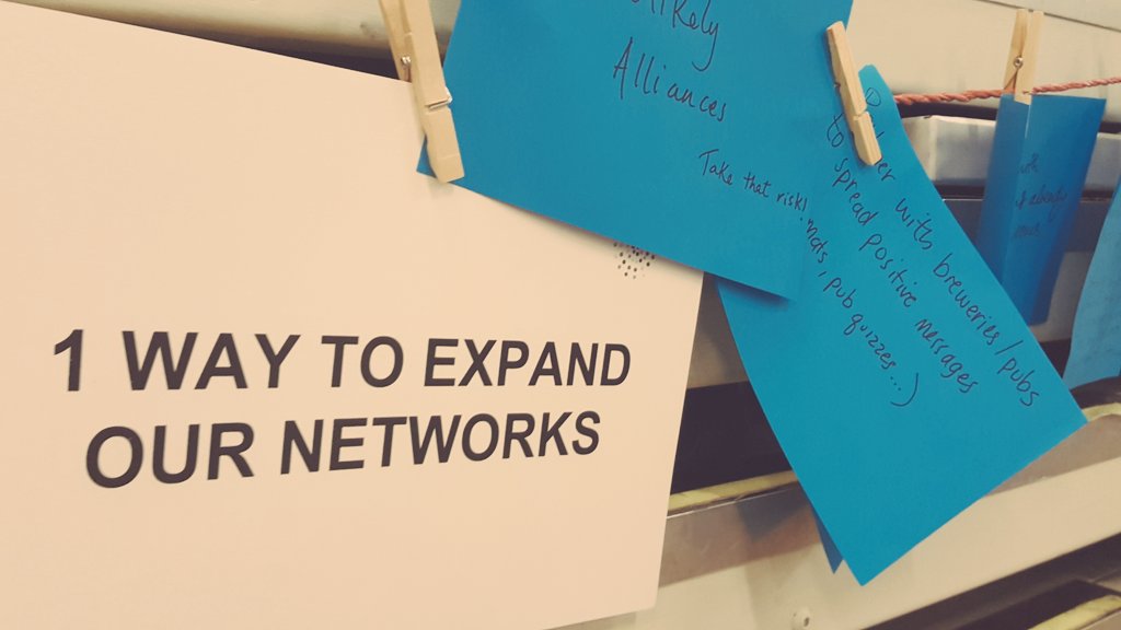 MariennaPW's tweet photo. #RWConference2017 room quite literally left littered with good ideas! It's gonna be a big, beautiful #refugeeweek #RefugeesWelcome https://t.co/XiOymJdRX5