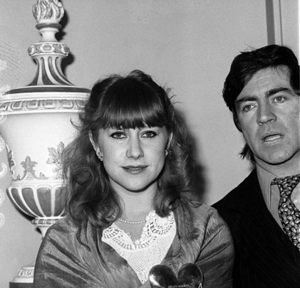 Happy birthday Alan Bates.

Here with Helen Mirren, 1976. 