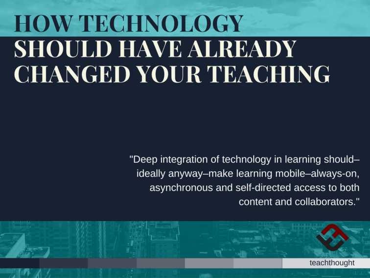 OT_FED's tweet photo. How Technology Should Have Already Changed Your Teaching - https://t.co/ELZAGnKkTI #Technology #Teaching #EdTech https://t.co/erJ2il1Hz6