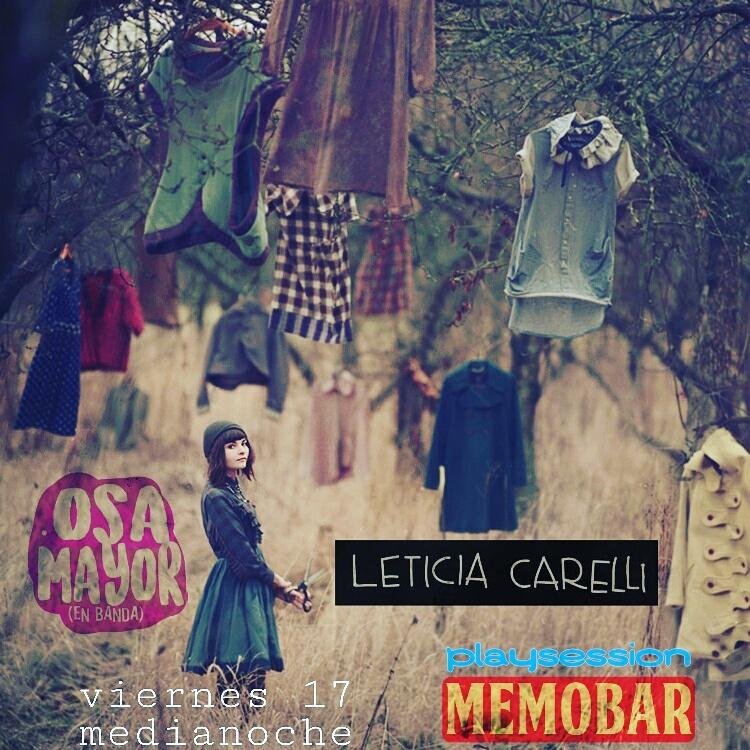 MemoBarOficial's tweet photo. #memobar #playsessions #verano2017 
⬇⬇⬇⬇⬇⬇⬇⬇⬇⬇
    ➡PlaySessionN88⬅
Leticia Carelli y OSa Mayor
⬇⬇⬇⬇⬇⬇⬇⬇⬇⬇
Hoy viernes a la medianoche https://t.co/dNLeLmu38D