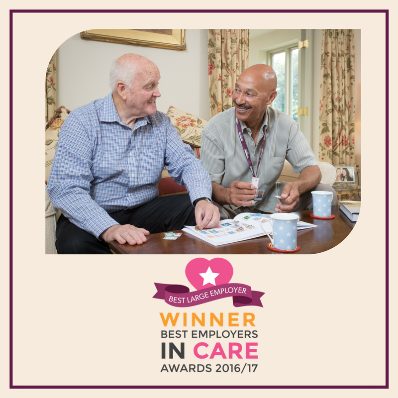 HISCSutton's tweet image. We have been awarded #BestEmployer in Care thanks to brilliant feedback from our CAREGivers! bit.ly/1KKCpII