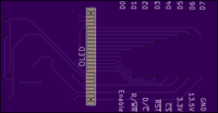 ProtoIteration's tweet photo. Receiving my #SSD1332Breakout PCBs from @oshpark today.
For 27 pin SSD1332 OLED displays. https://t.co/ryPdPd5Kc9