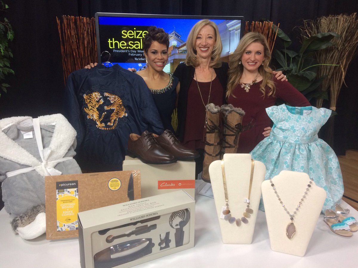 macarthurcenter's tweet photo. Thanks @1AprilWoodard , @CherylNelsonTV and @WTKR3 for a fun #seizethesale segment on Coast Live this morning! #discountdiva https://t.co/3h5fTOrUmN