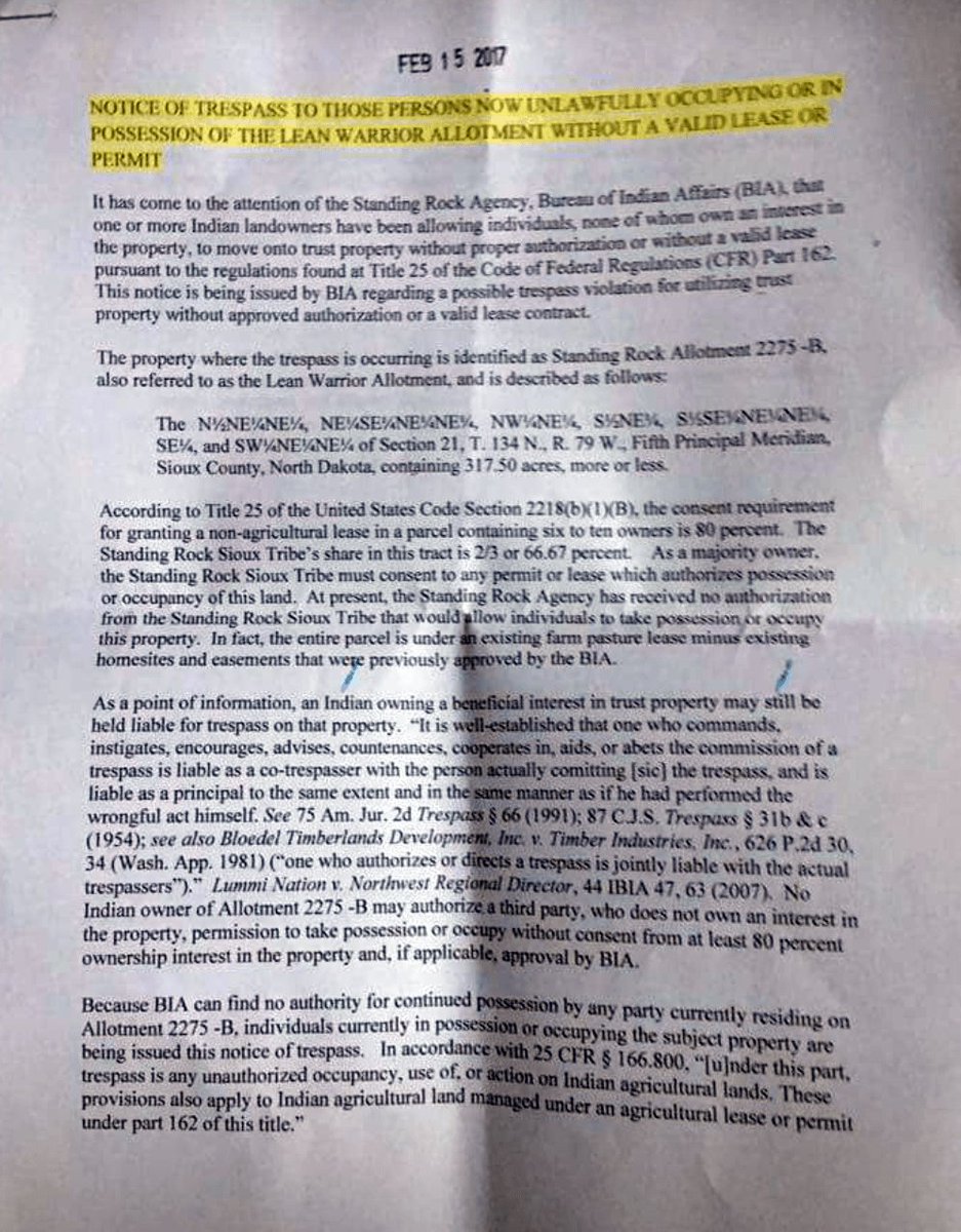 Netizen100's tweet image. Breaking: LaDonna Allard And Protesters Have No Right to Stay on Sacred Stone Camp,… iamnetizen.org/2017/02/17/bre…