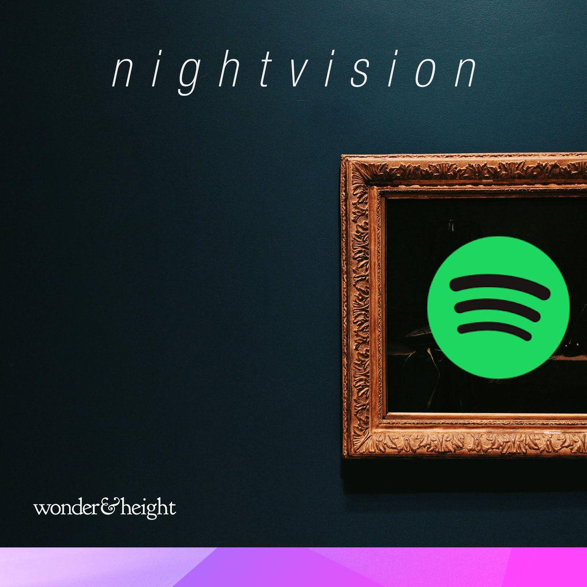wonderandheight's tweet photo. our song “nightvision” is now on @Spotify! go listen and hit that save button! https://t.co/UR0sXC15xN