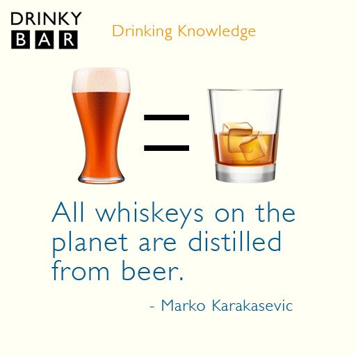 Knowledge: did you know that #whiskey = #beer? Read more: ukiahdailyjournal.com/general-news/2…  #DrinkingKnowledge