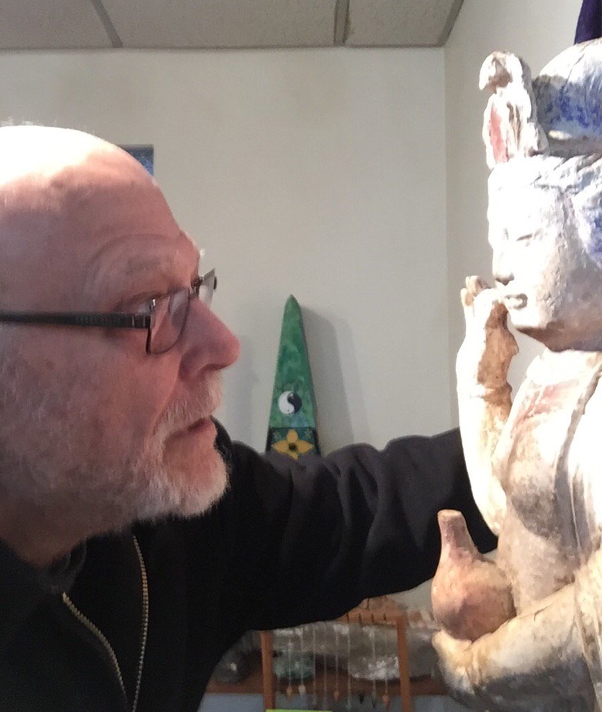 SRosley's tweet photo. She is here Quan Yin. 300
+years old https://t.co/vPcvIvhAPD