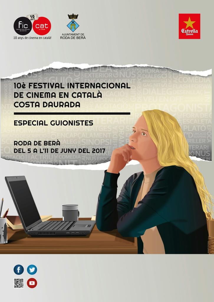 FICCAT's tweet photo. Ja tenim el cartell del #FICCAT2017 https://t.co/6F2lsO7Rvo