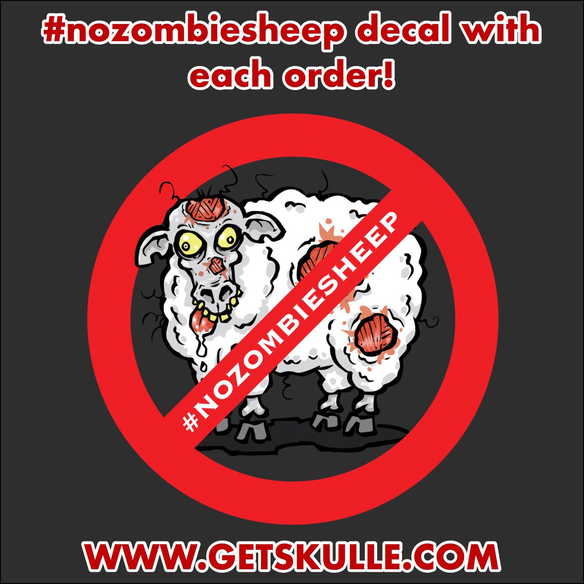 theceoWARRIOR's tweet photo. Be a Lion, not a mindless sheep! Our #nozombiesheep decal going out with every order while supplies last. #lion #sheepdog #warrior #free https://t.co/CCA3lMllGx