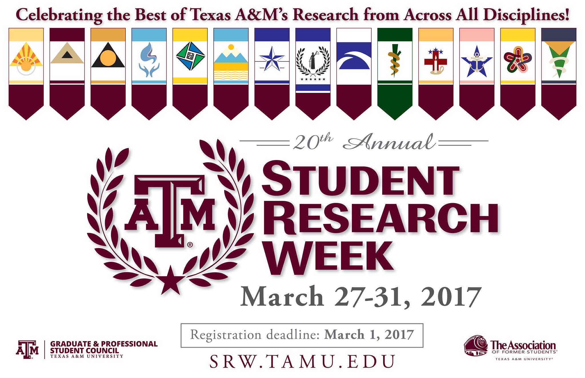 TAMU Biology on Twitter ".The 20th Annual SRW_TAMU 