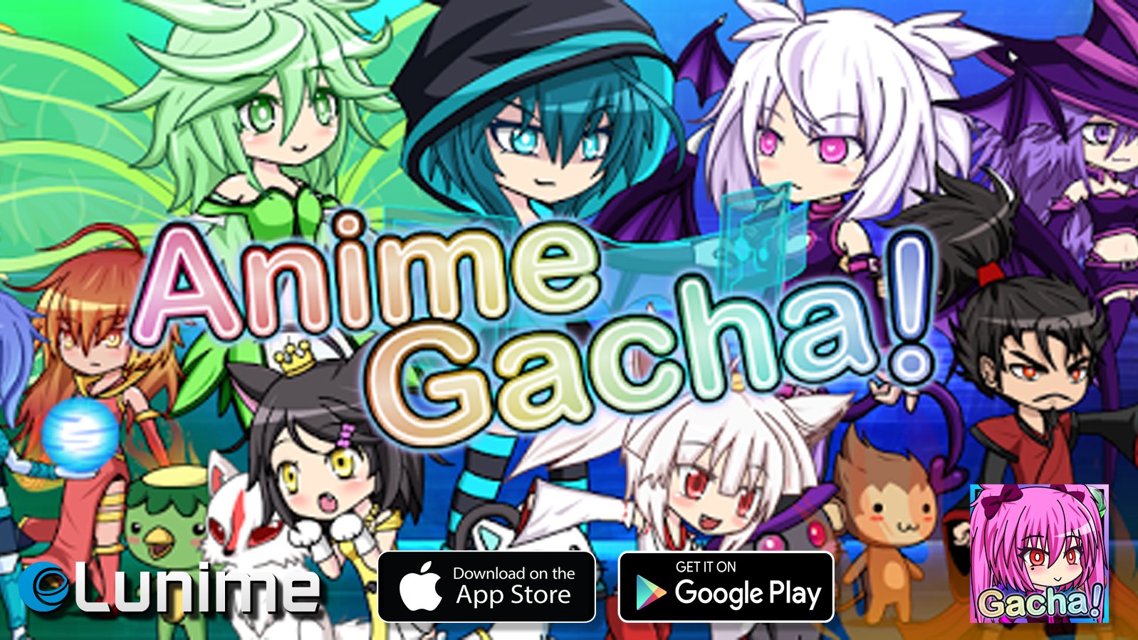 Uživatel Lunime na Twitteru: „Anime Gacha is now available for FREE on iOS  and Android! iOS: /teKvFV1ewZ Google Play:  /yyUDYvby8K /8F4eyfrws1“ / Twitter